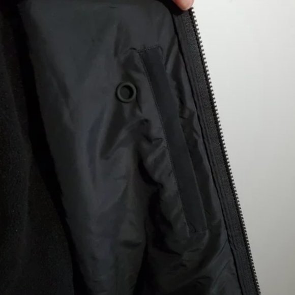 ROOTS / M / Men Softshell Water & Wind Repellent Mid-Weight Hooded Bomber Jacket - Picture 5 of 10